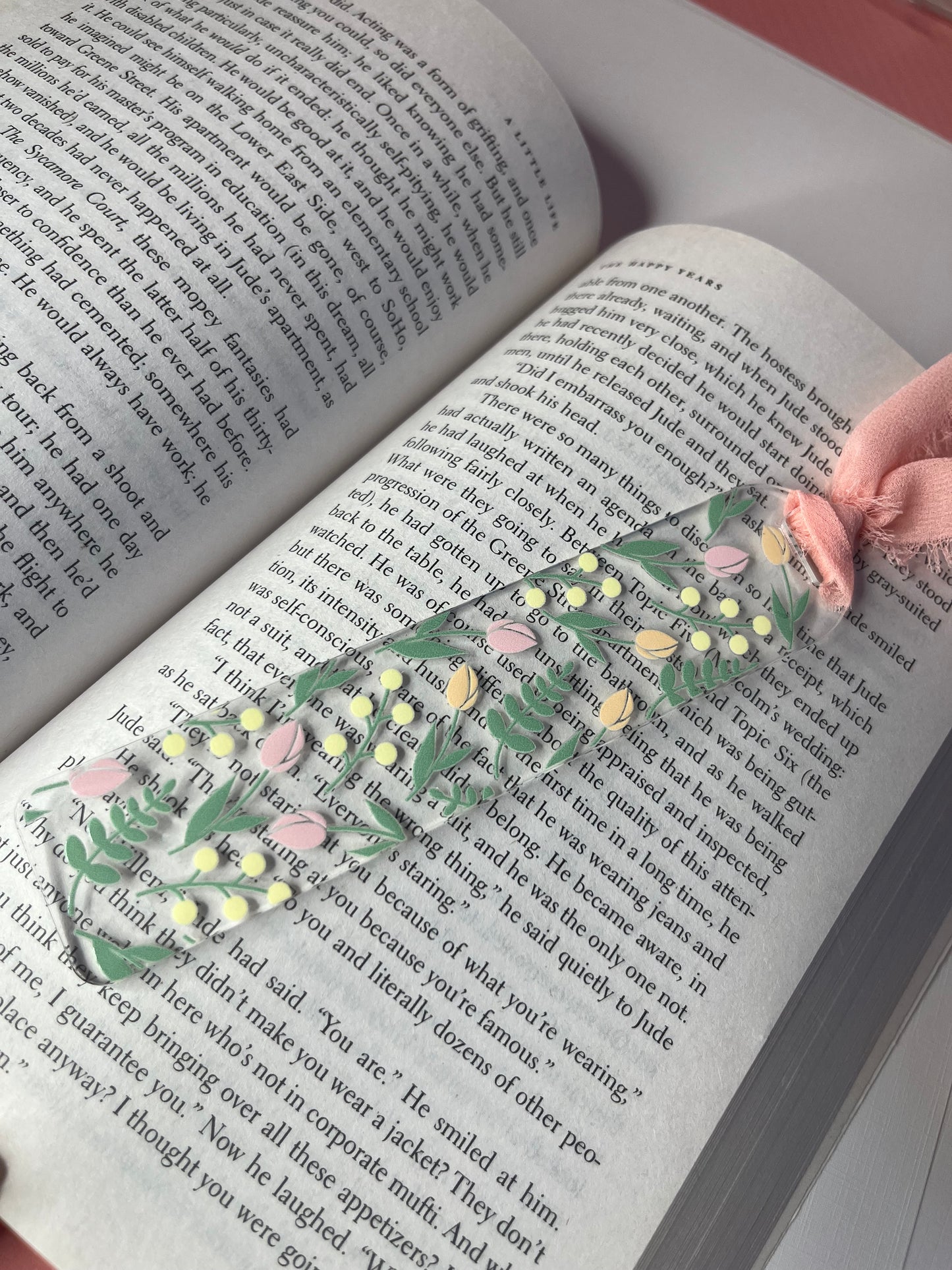 Flowers2 Acrylic Bookmarks