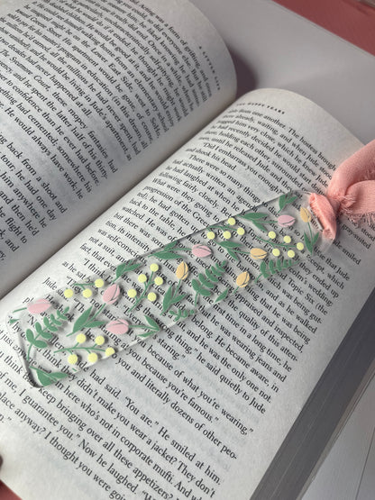 Flowers2 Acrylic Bookmarks