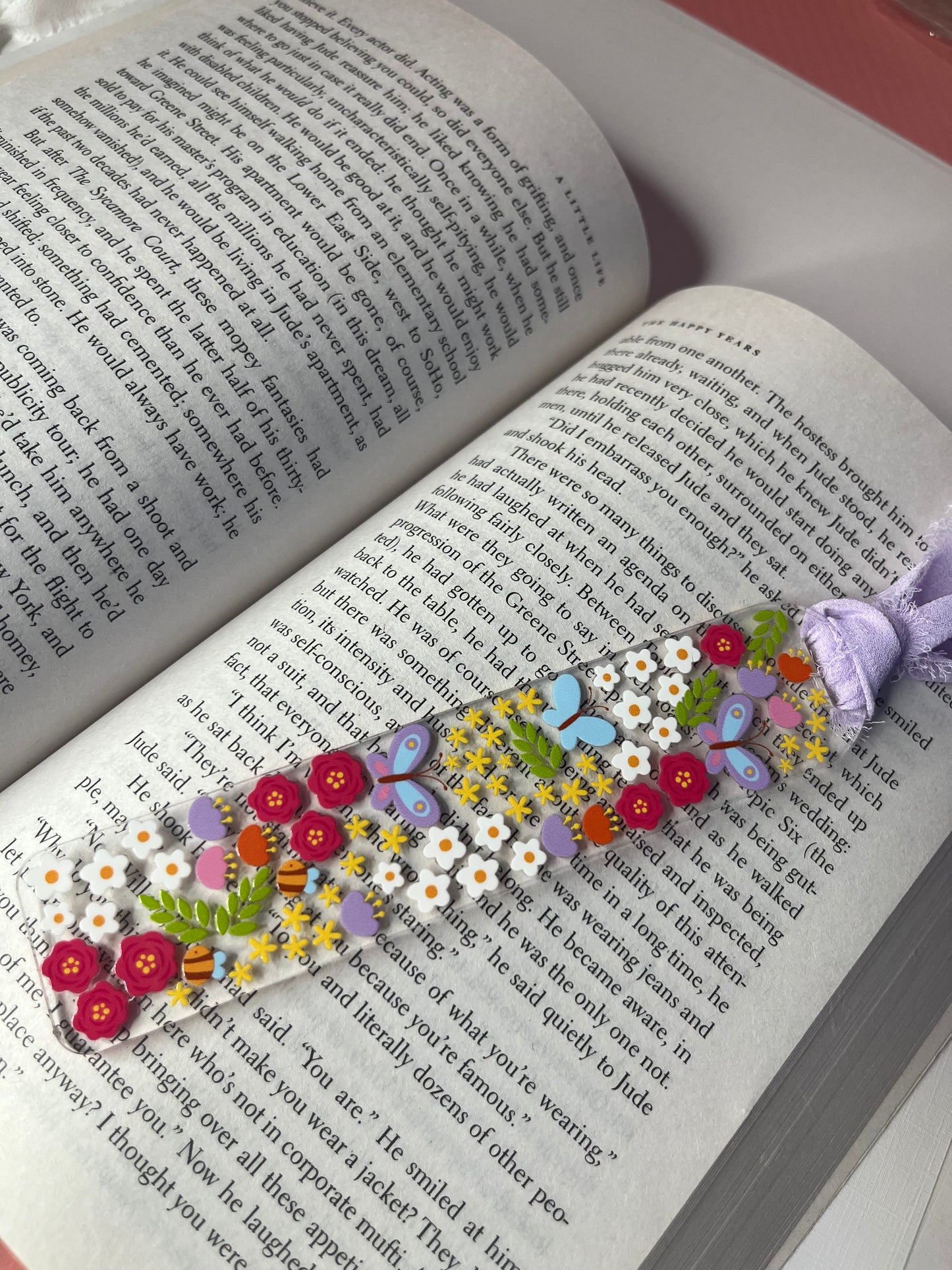 Flowers2 Acrylic Bookmarks