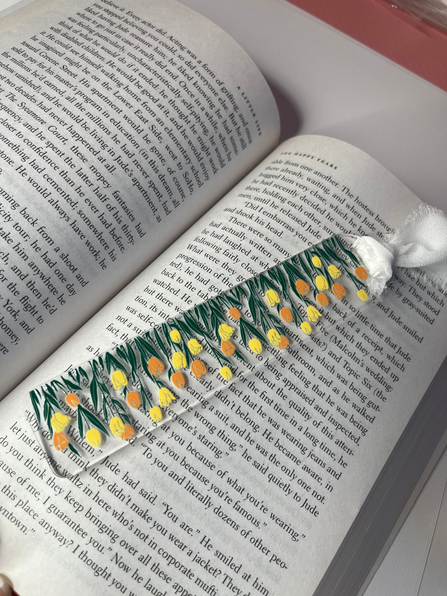 Flowers2 Acrylic Bookmarks