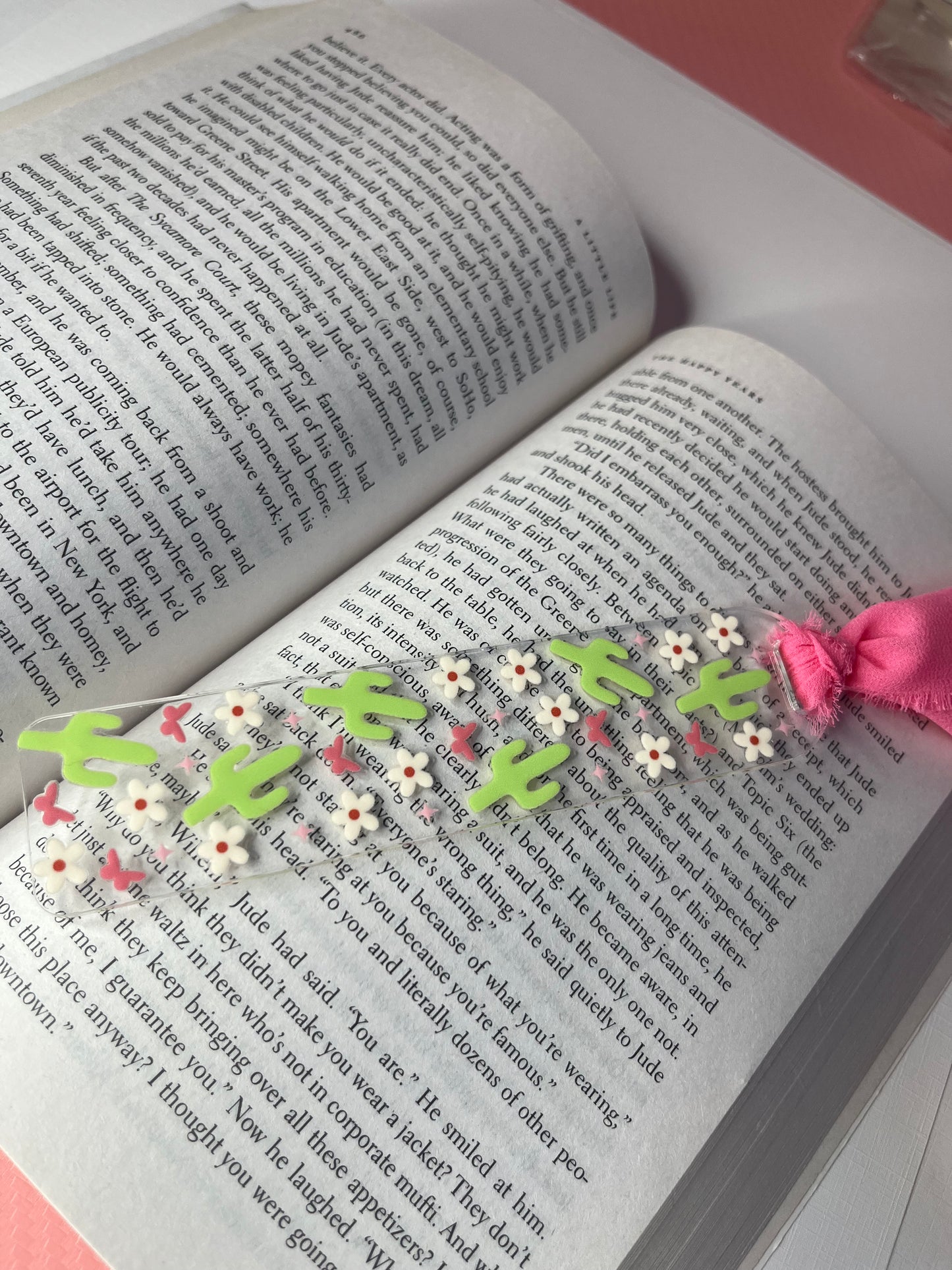 Flowers2 Acrylic Bookmarks