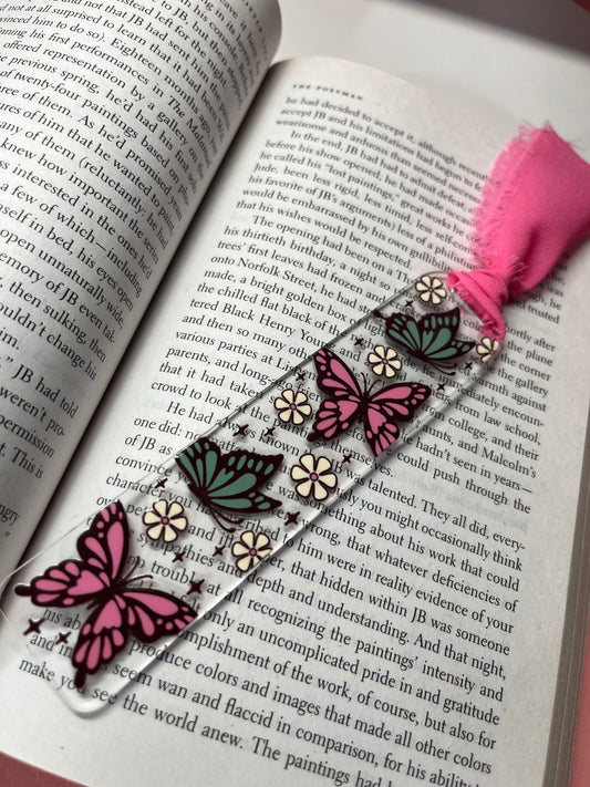 Butterfly Acrylic Bookmark