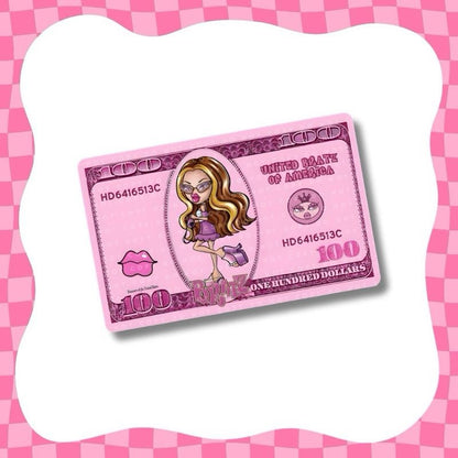 Bratz Pink Bill Card Skin