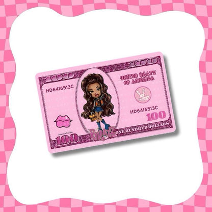Bratz Pink Bill Card Skin