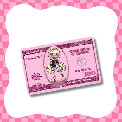 Bratz Pink Bill Card Skin
