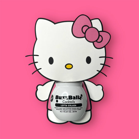 Kawaii Kitty Buzzballz Holder