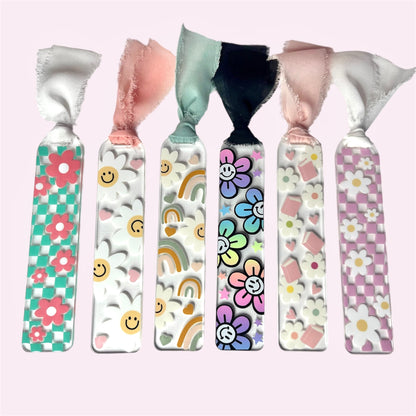 Flower Acrylic Bookmarks