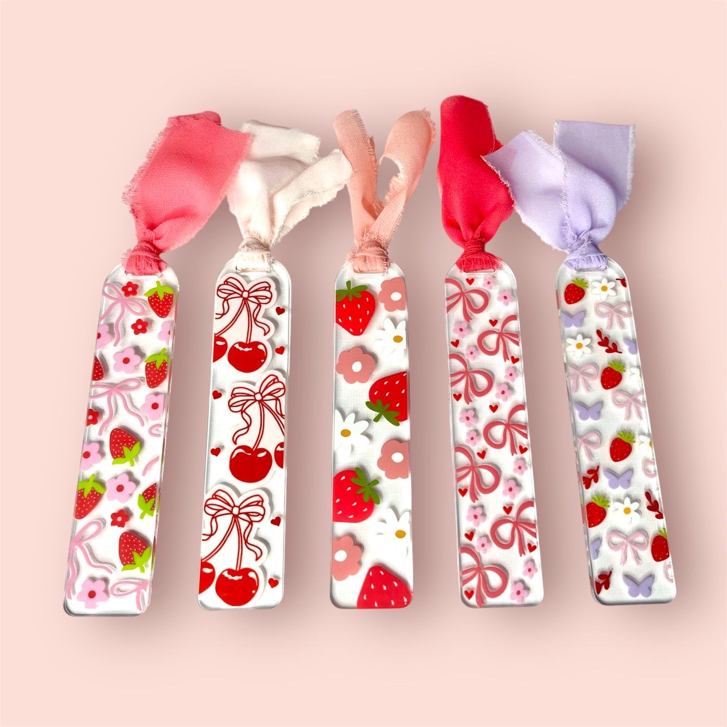 Coquette Acrylic Bookmarks